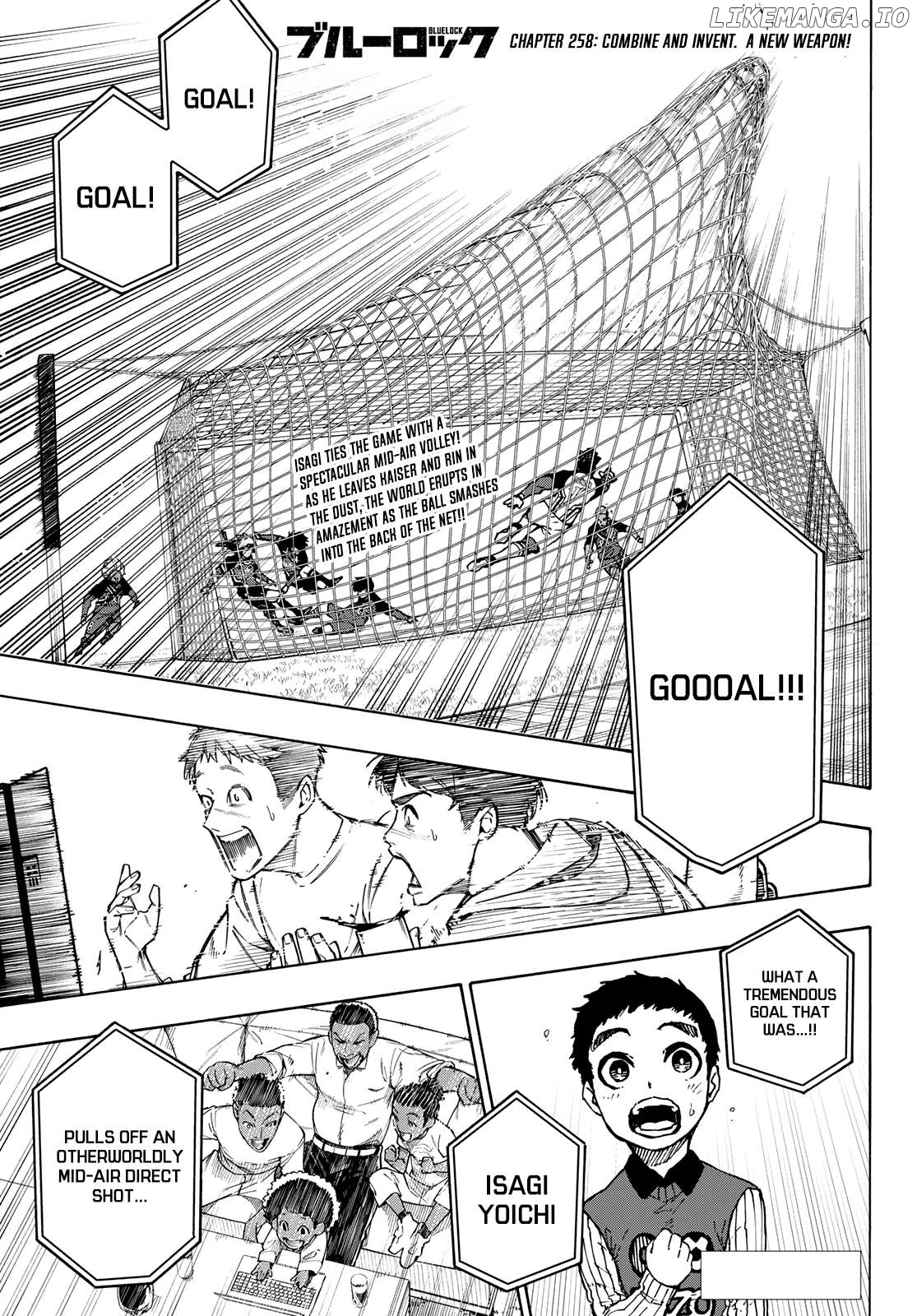 Blue Lock Chapter 258 image 01